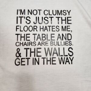 Fun Saying T SS White Junior Lg